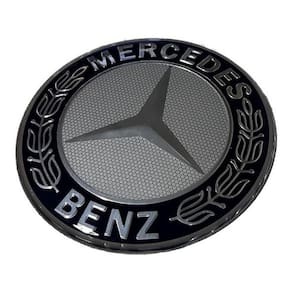 Kit Emblema Mercedes Aluminio Resinado