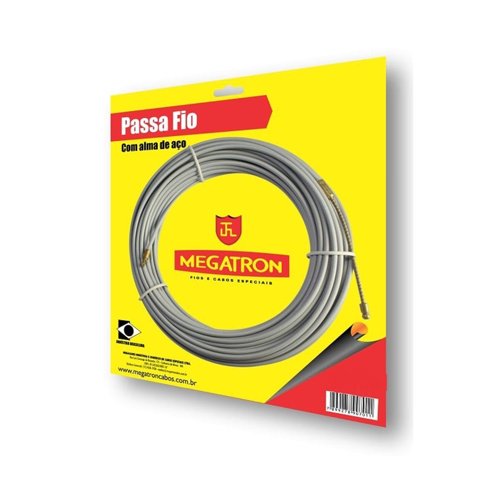 Passa Fio Com Alma De Aço 10M Megatron