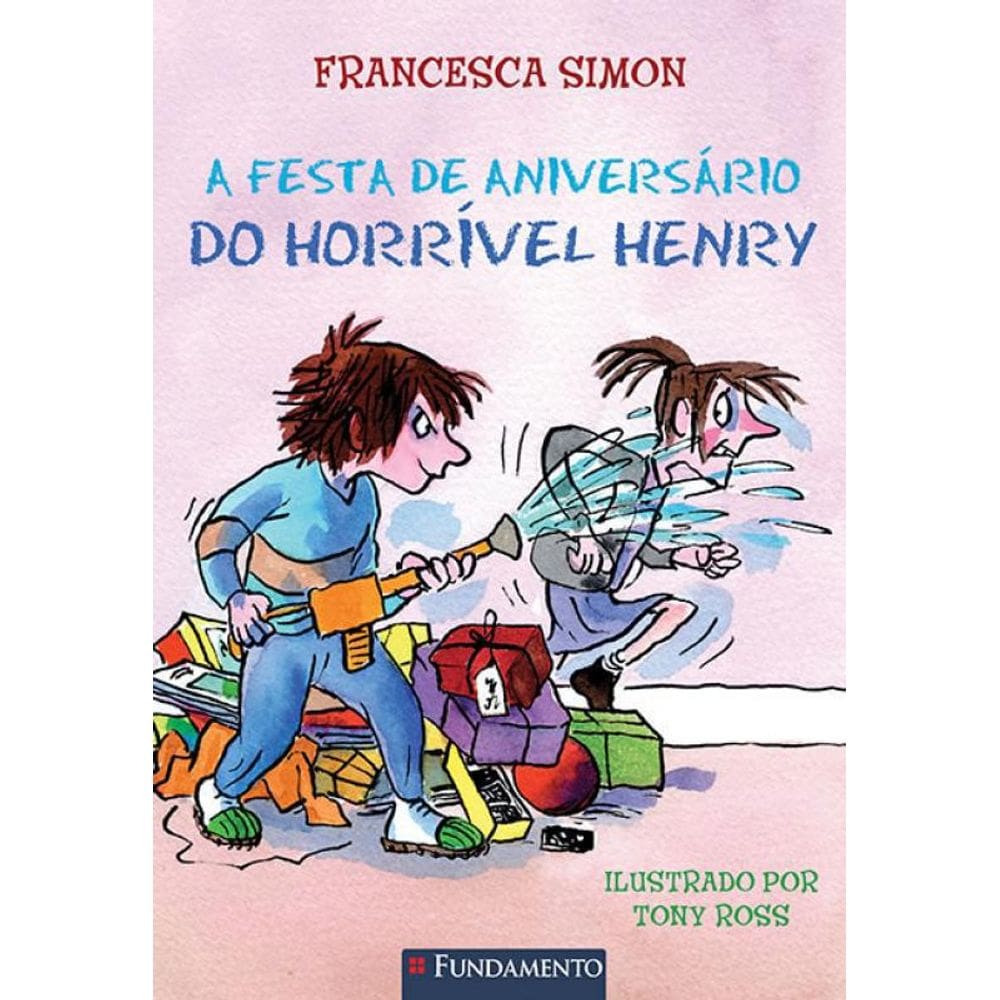 Livro A Festa De Aniversario Do Horrivel Henry