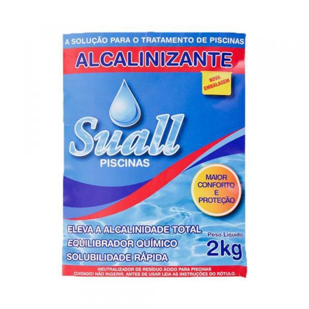 Elevador de Alcalinidade Suall para Piscina 2kg