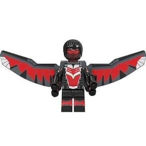 Minifigures Falcon Vingadores Capitão América