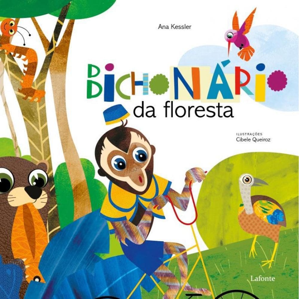 Livro Bichonario Na Floresta