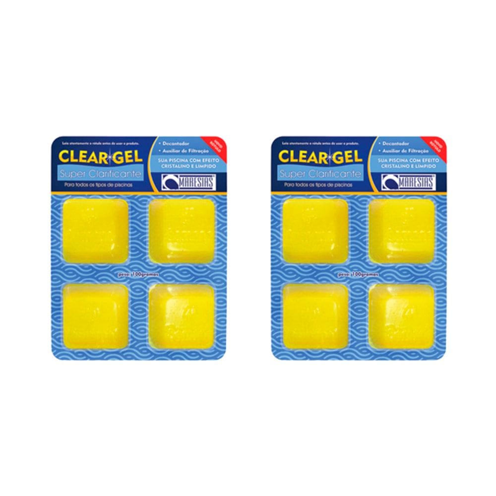 Kit 2 Super Clarificante Clear Gel Maresias 100g