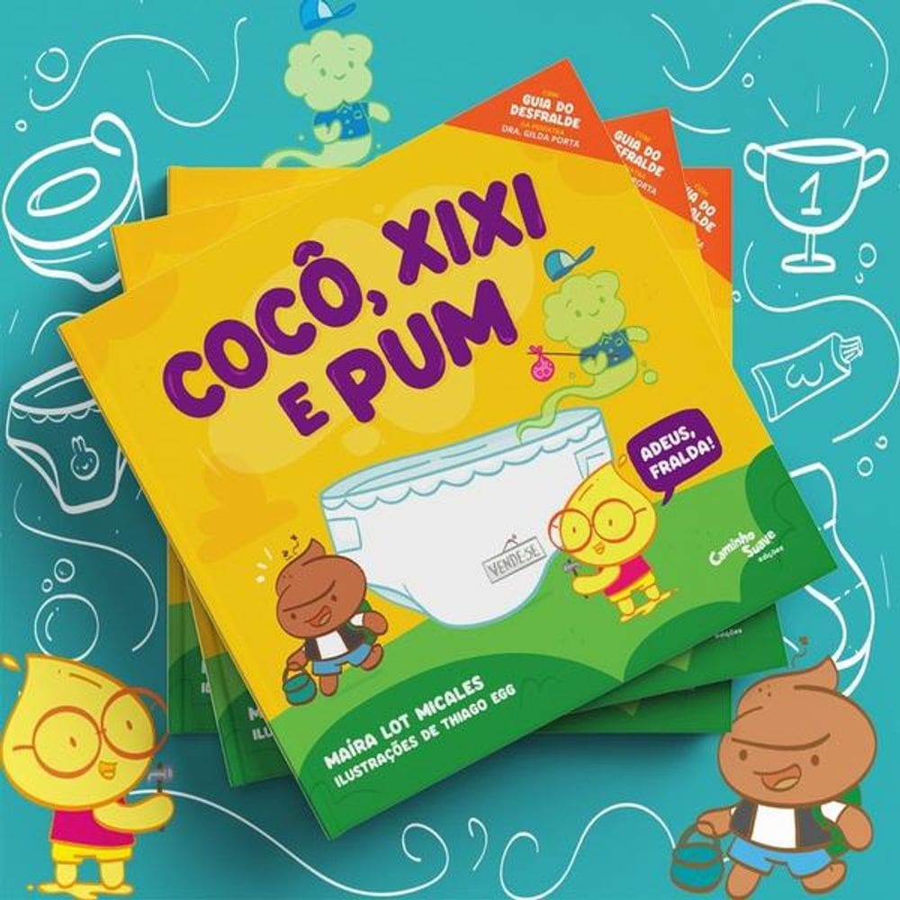 Livro Coco, Xixi E Pum - Adeus, Fralda - Micales 1 Ed 2019