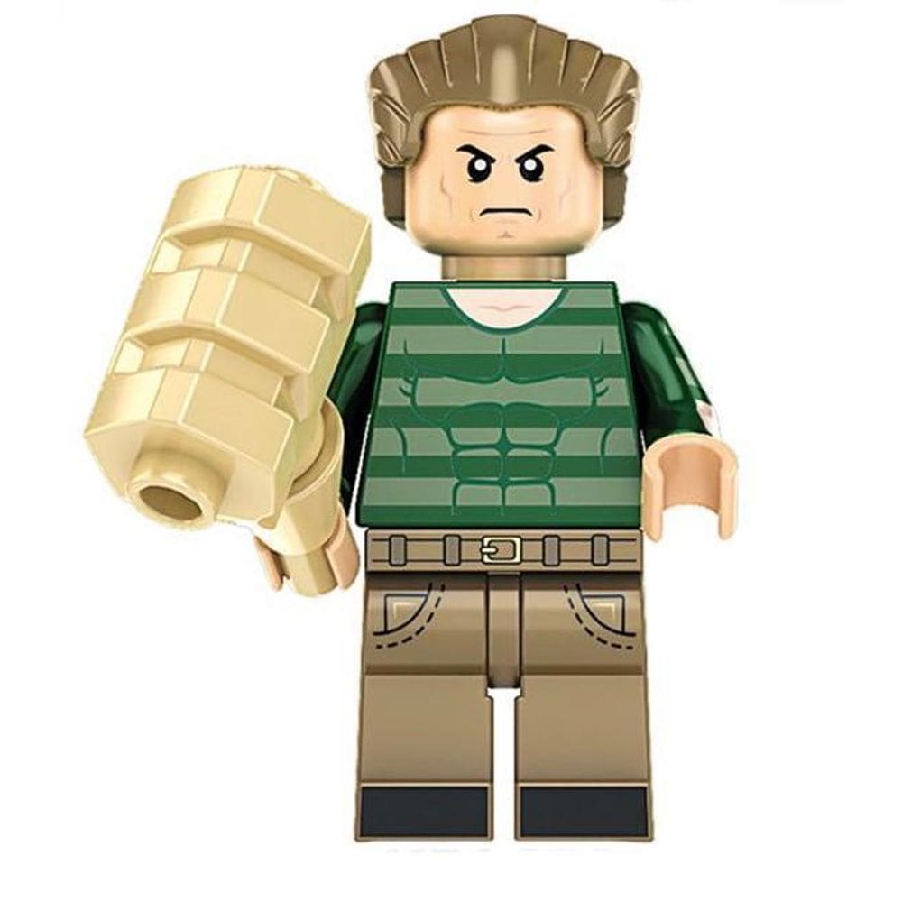 Boneco Blocos Spider-Man Sem Volta Pra Casa Sandman