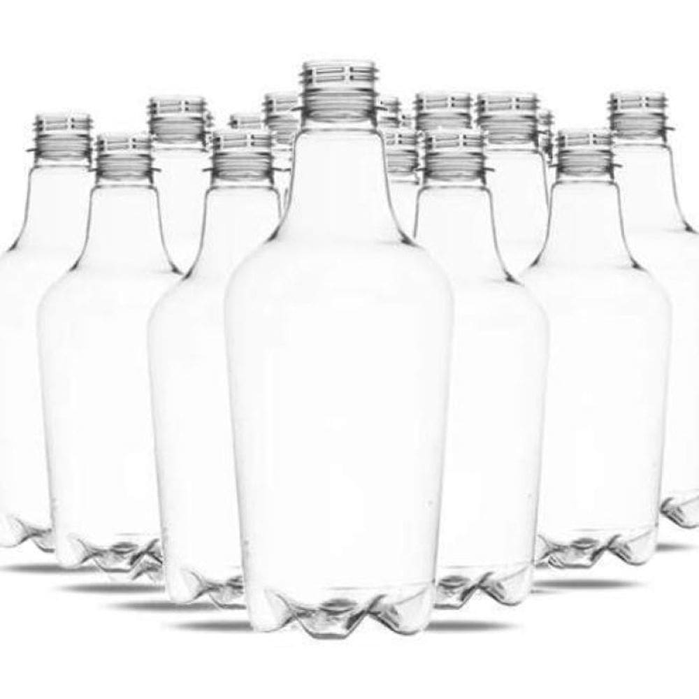 Growler Pet 500 Ml Cristal- Pack Com 20
