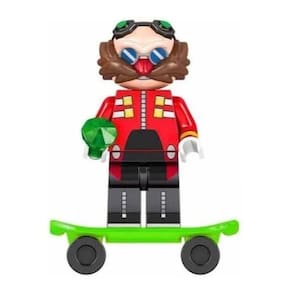 Blocos De Montar Dr. Eggman Skate Sonic The Hedgehog