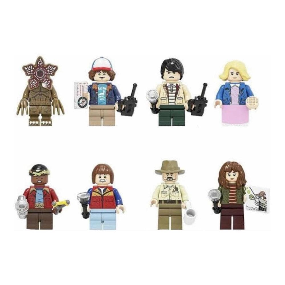 Boneco Blocos De Montar Coleção Stranger Things