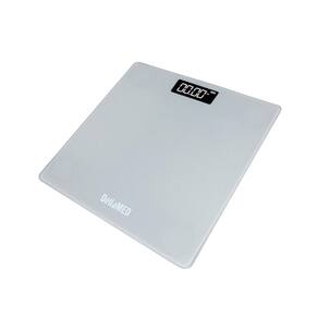 Balança Digital Smart Pilhas Aaa Até 180 Kg Cinza Dellamed