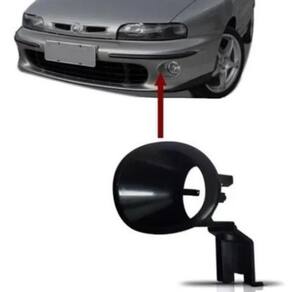 Moldura Copo Preto Suporte Farol Milha Brava Lado