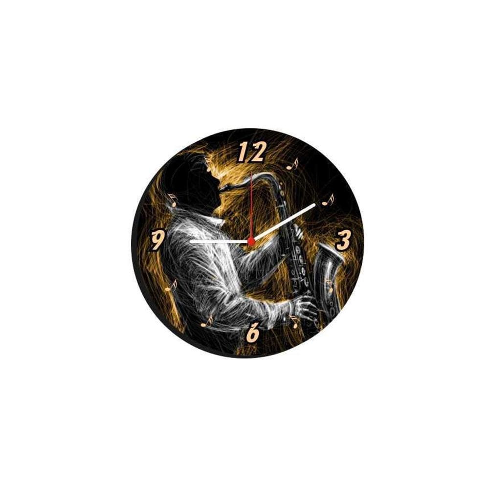 Relógio De Parede Decorativo Estilo Música 25