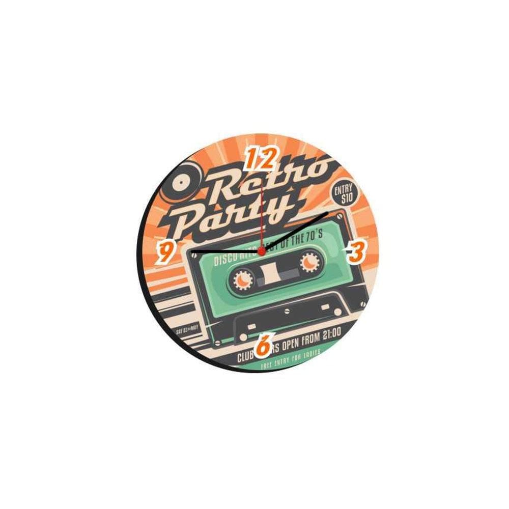 Relógio De Parede Decorativo Estilo Música 27