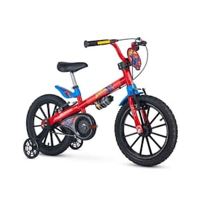 Bicicleta Aro 16 Spider-man Verm/azul Nathor 82473