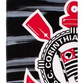 Toalha De Futebol Buettner Aveludada Corinthians