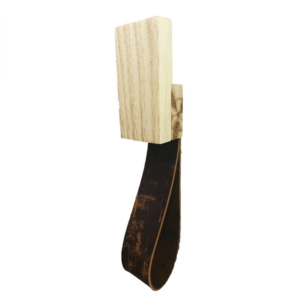 Gancho Pinus Retangular  Com Courino Rajado