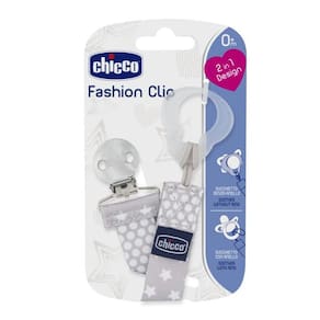 Fashion Clip para Chupeta Chicco Neutro