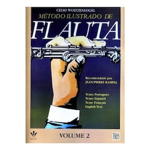 Método Ilustrado para Flauta - Volume 2 - Celso Woltzenlogel