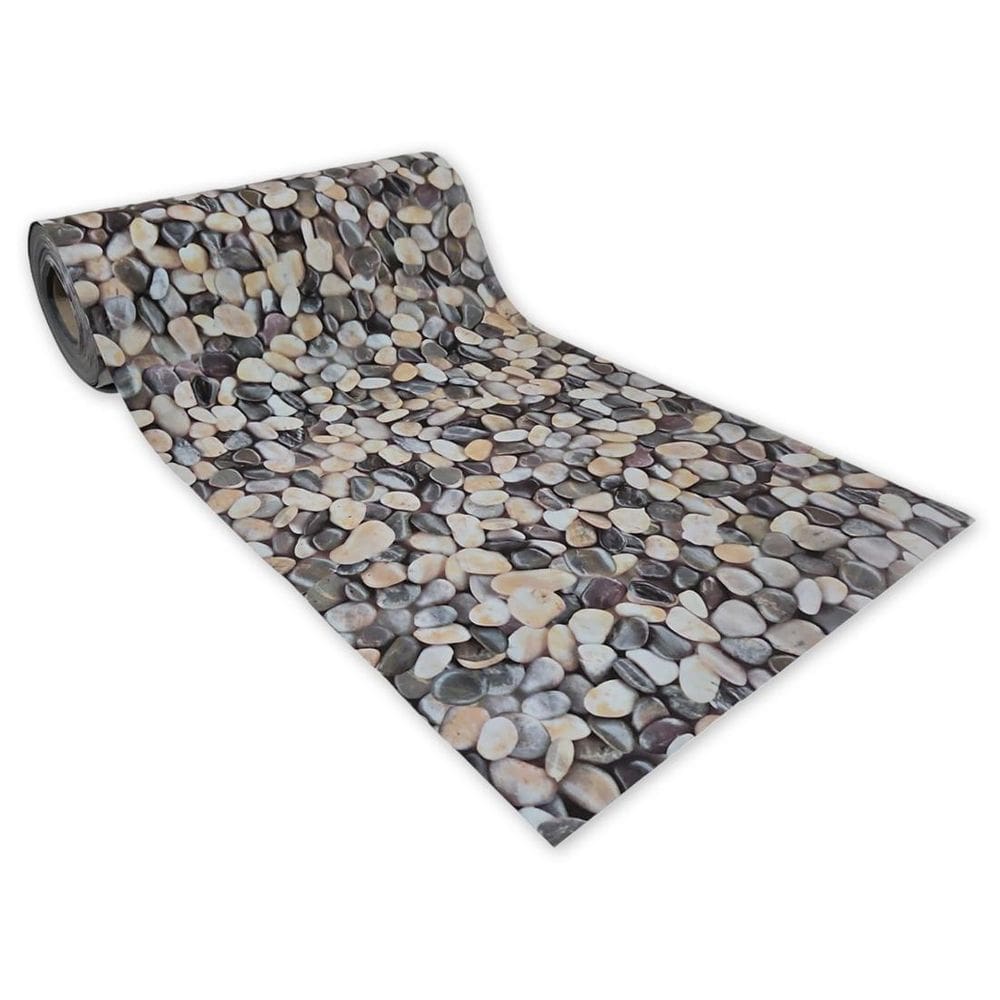 Passadeira Em Manta Vinilico Laminado 0,50X4,00 Pedr