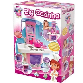 Cozinha Infantil Big Star 630-Nbc - Microondas e Acessórios