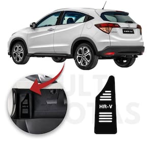 Descanso Pé Honda HR-V 2016-2021 Aço Inox Preto