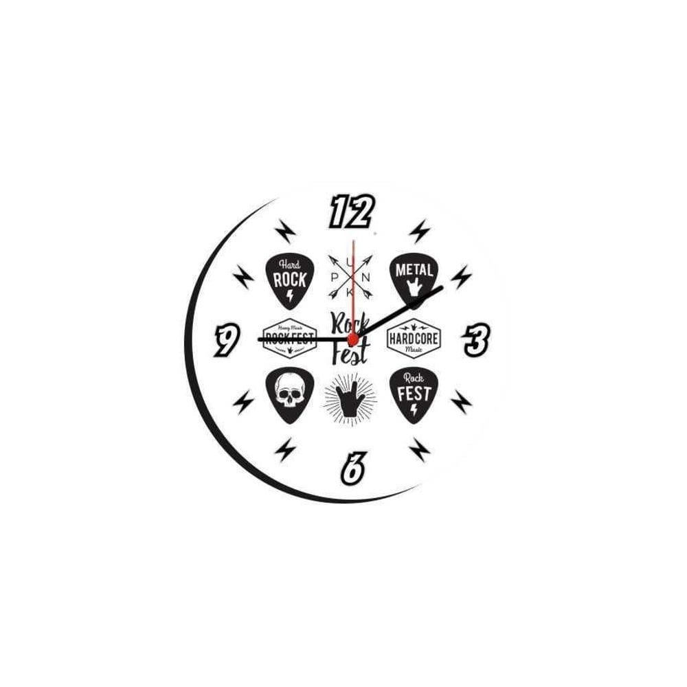 Relógio De Parede Decorativo Estilo Música 61