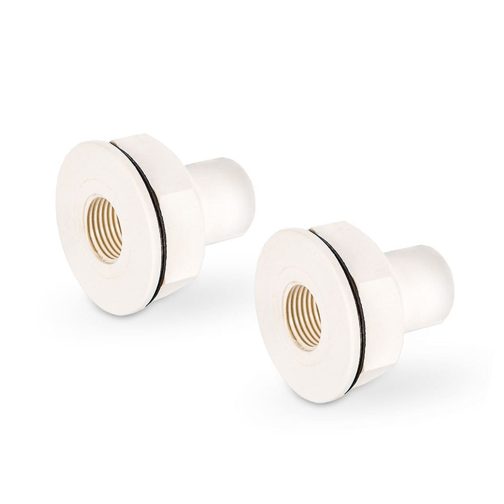 Kit 2 Adaptador Para Refletor De Piscina Cano 50mm Nautilus