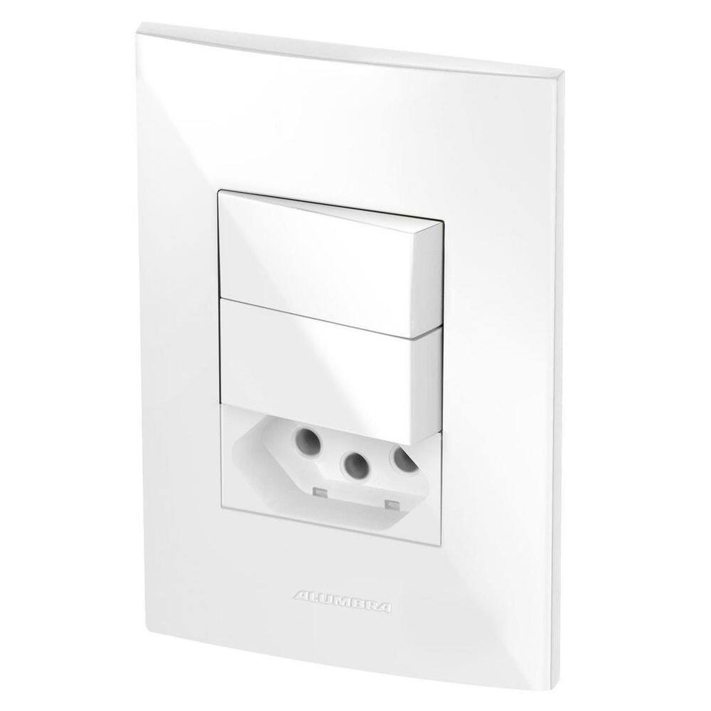 Conjunto 2 Paralelos + 1 Tomada 10A - Alumbra Inova Pro