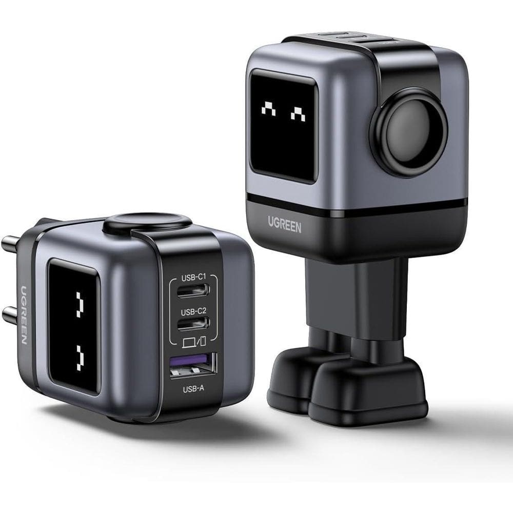 Carregador Rápido Portátil Rg 65W Robô Gan Usb Type C Ugreen