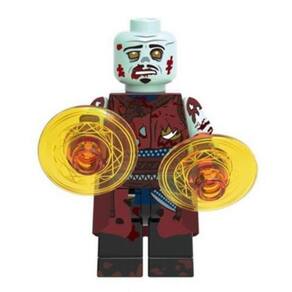 Boneco Blocos De Montar Zumbi Marvel Wong Edição Especial