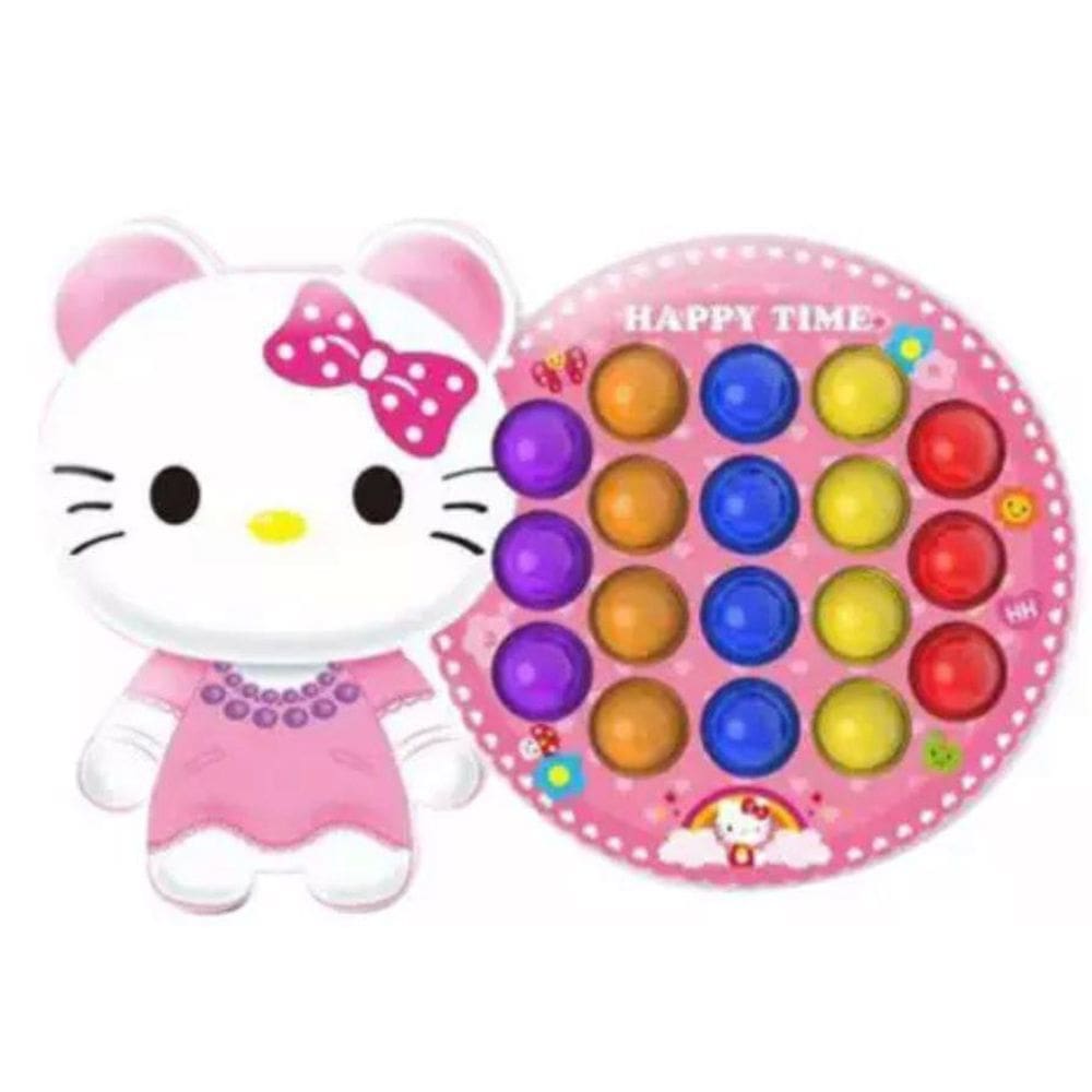 Pop It Fidget Toy Bubble Sensorial Hello Kitty Happy Time