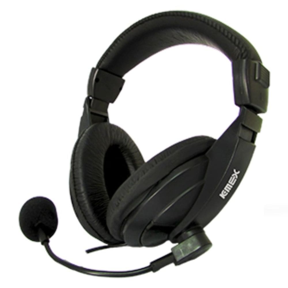 Headset K-mex ARS-7500 C/ Microfone Preto