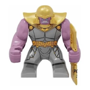 Boneco Big Blocos De Montar Thanos Vingadores Avengers