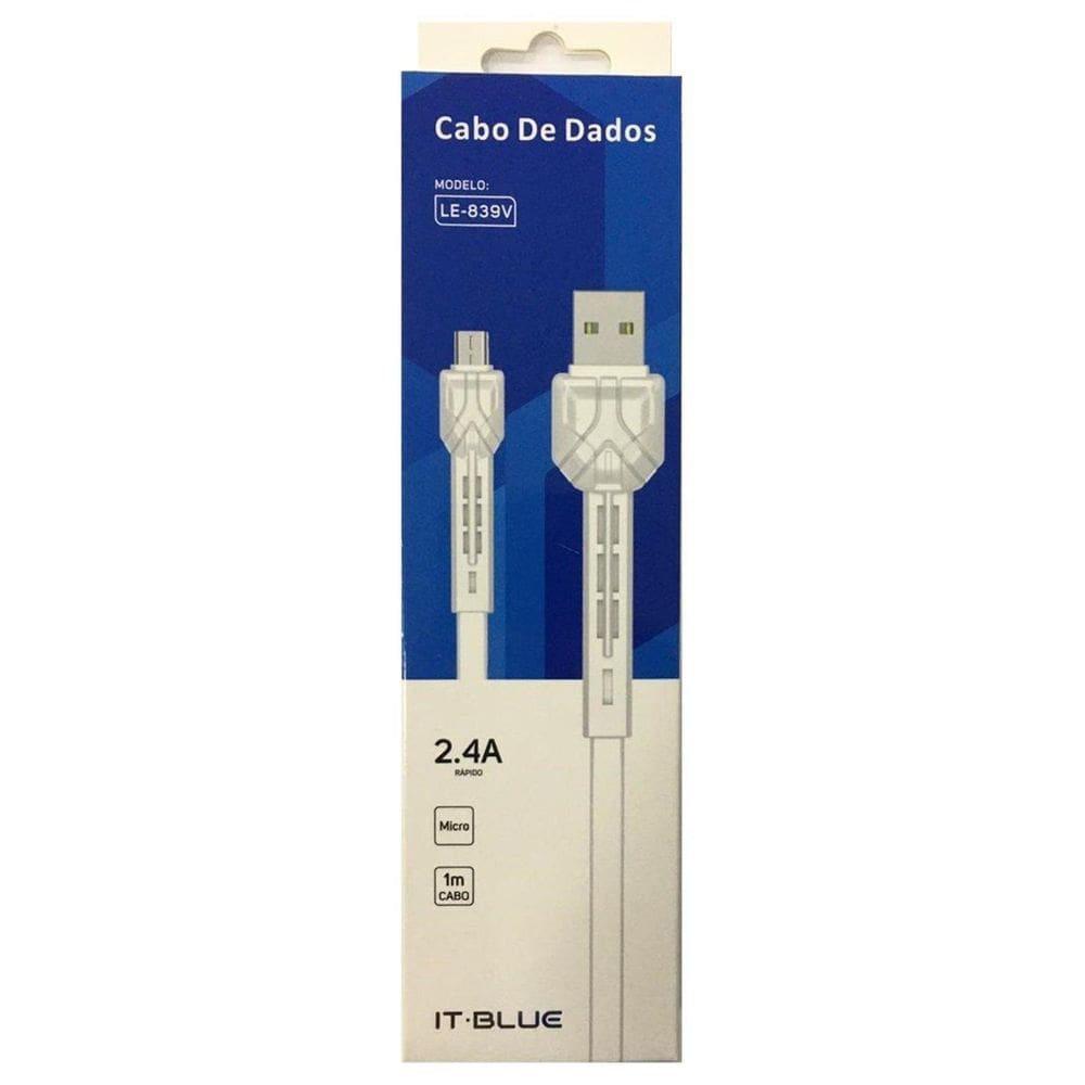 Cabo Usb V8 Le-839V It-Blue