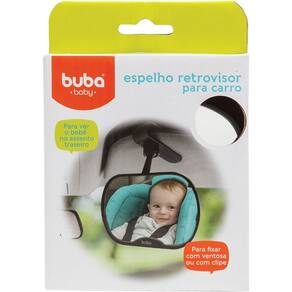 Espelho Retrovisor Infantil Buba 360° Ventosa/Clipe
