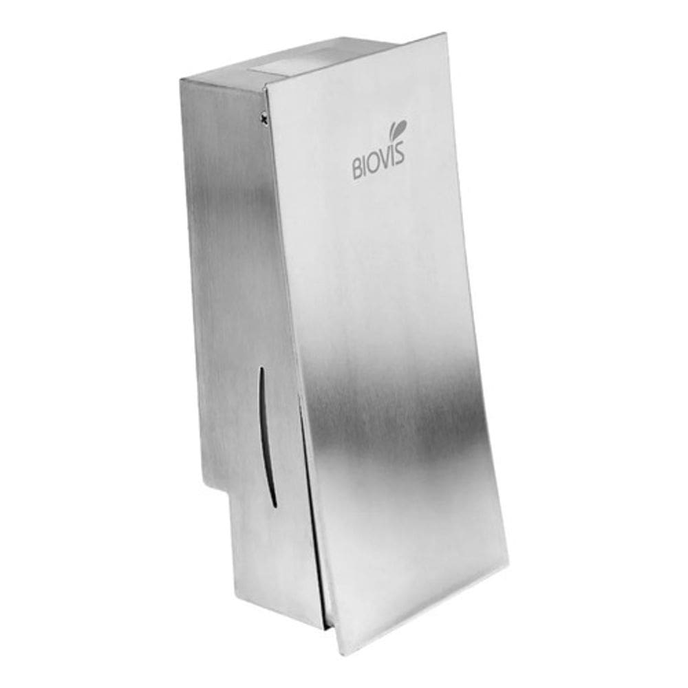 Biovis - dispenser inox escovado noble saboneteira alcool xampu 800ml