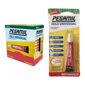 Kit Cola Universal para Artesanato Pegamil 17g c/ 12un