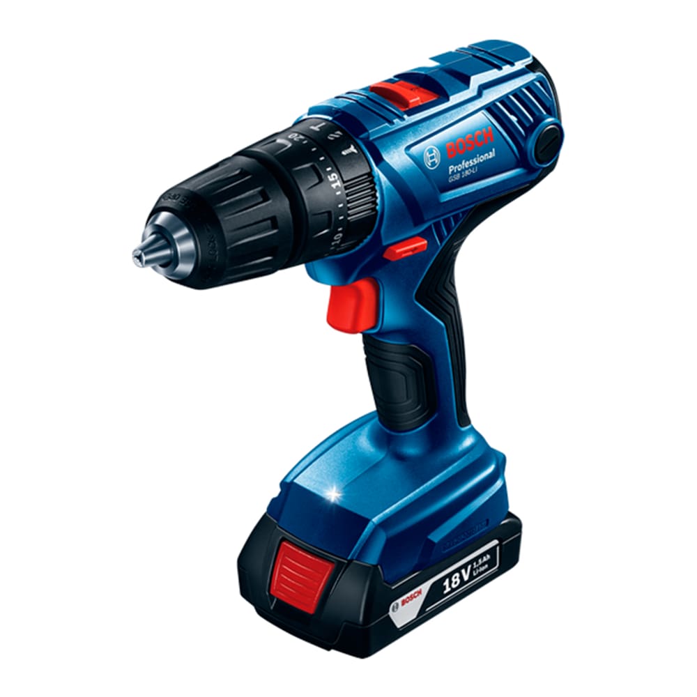 Furadeira Parafusadeira Bosch 18V - 2 Baterias de 1.5Ah