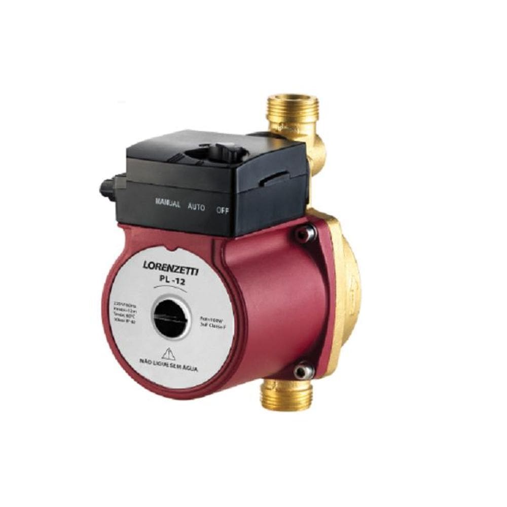 Pressurizador Lorenzetti Pl-12 Fluxostato 160W 12Mca 220V