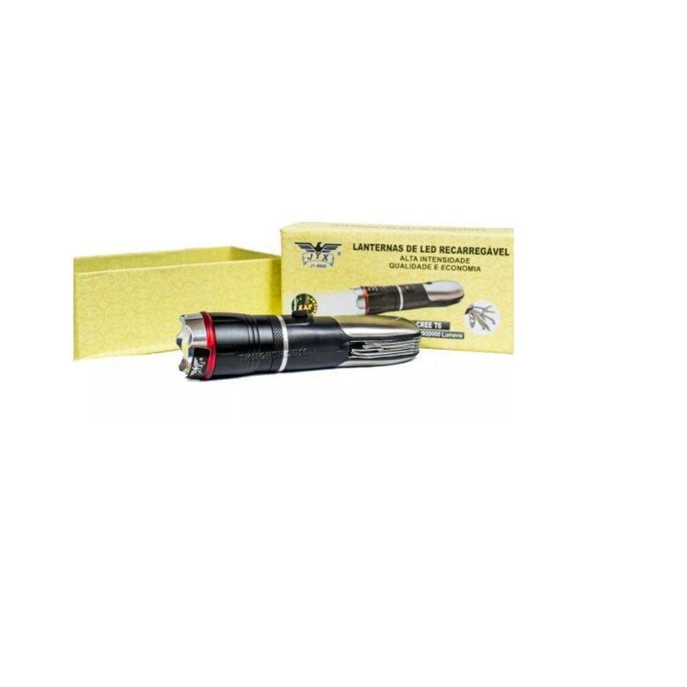 Lanterna Jyx 8888 Com Chave Multiuso Led T6 980000W 2950000L