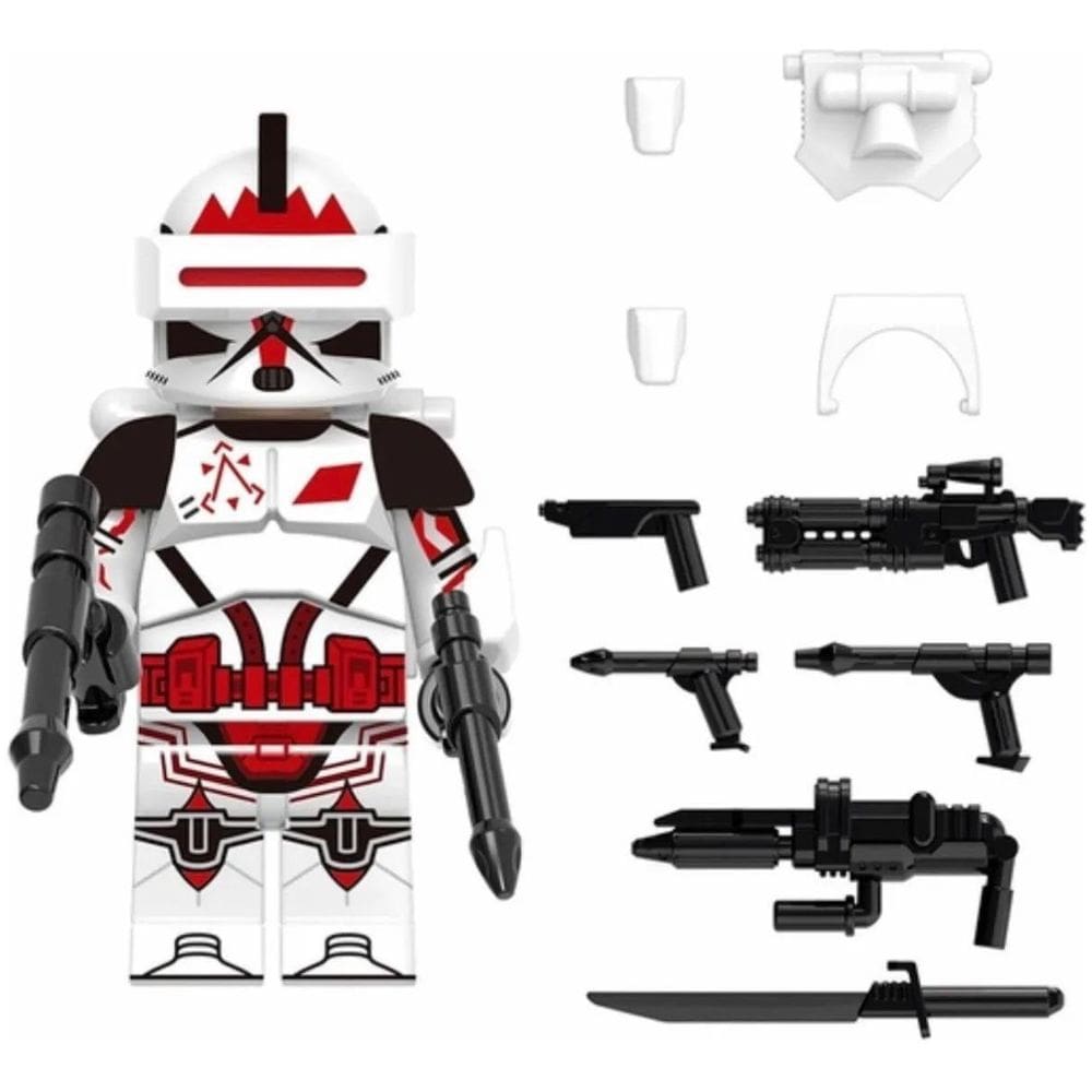 Clone Trooper Ct-9998 Boneco Blocos De Montar Star Wars