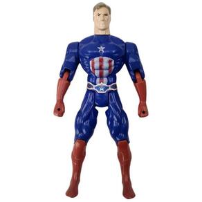 Boneco Capitão América 29Cm Articulado