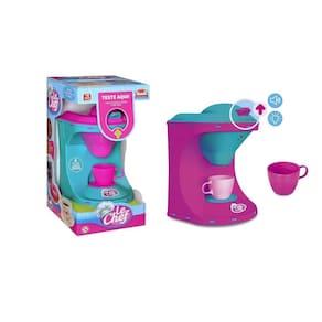 Cafeteira Le Chef Brinquedo Infantil com Som e Luz 25cm