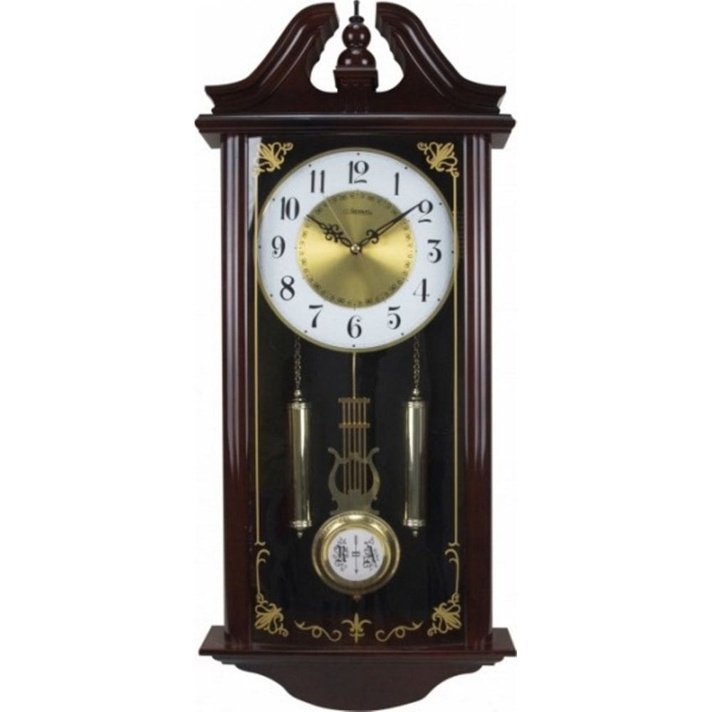 Relógio Parede Carrilhão Melodia Westminster Pêndulo Herweg