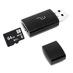 Pen Drive 2 Em 1 Micro Sdpen Drive 64Gb Multilaser - Mc164