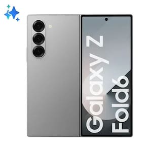 Smartphone Samsung Galaxy Z Fold6 512GB Cinza 5G - Tela dobrável de 7.6" e 12GB de RAM