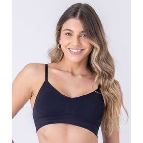 Sutiã com bojo sem costuras nas laterais sem arco