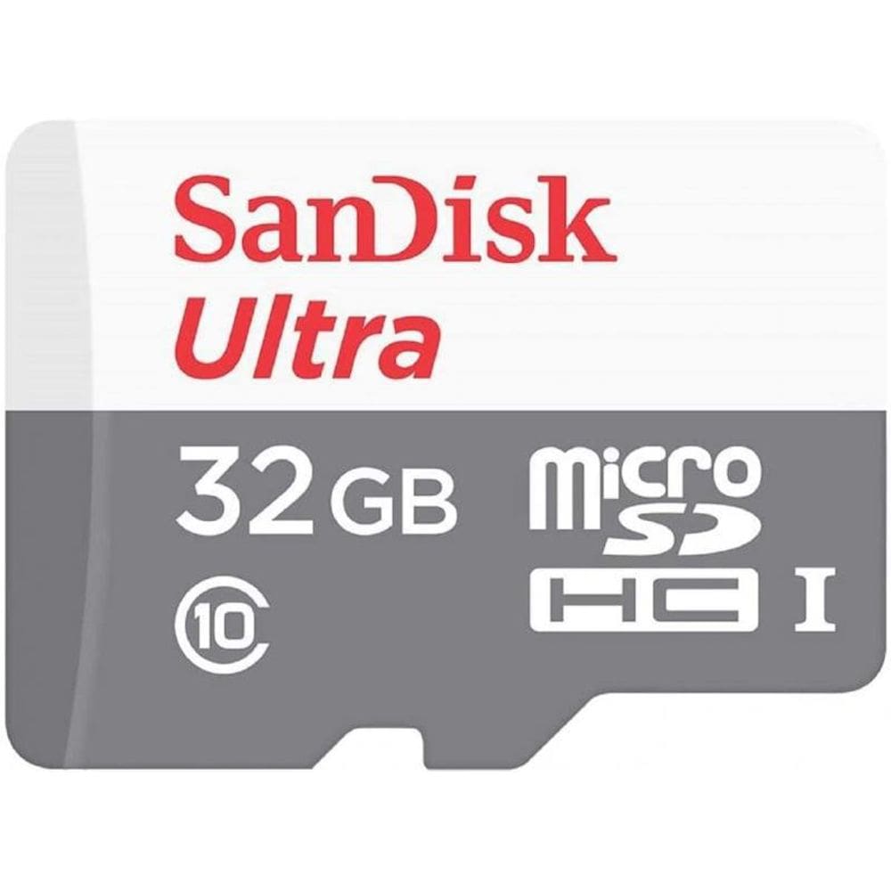 Cartao De Memoria 32Gb Micro Sd + Adapt Sd Classe 10 Sdsqunr