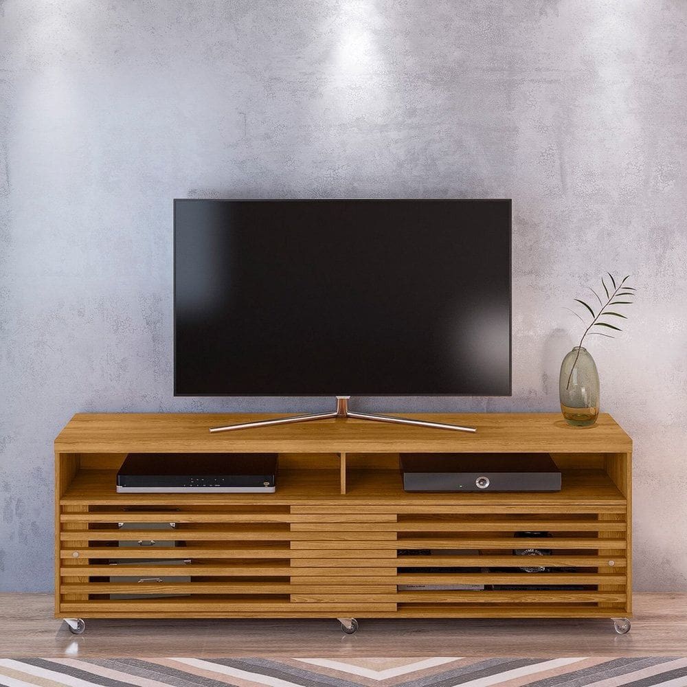 Rack para Tvs até 65 Polegadas 1,82m Cross Frizz Cumaru