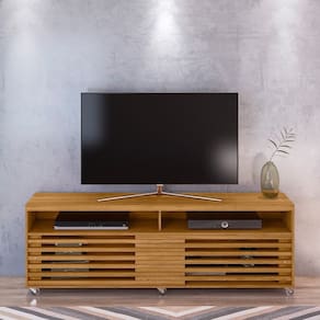 Rack para Tvs até 65 Polegadas 1,82m Cross Frizz Cumaru