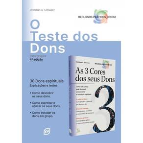 O Teste Dos Dons Para Grupos - Kit 10 Livros